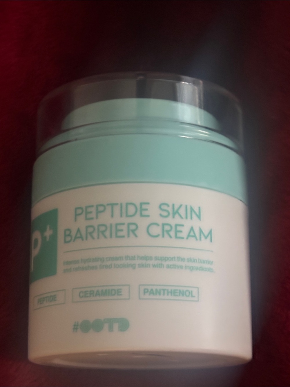 Peptide Skin Barrier Cream – Aqua & White Moisturizer